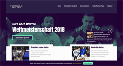 Desktop Screenshot of fussball-wetten.com